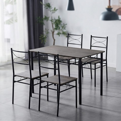 Moderne teilige essgruppe - moderne, 5-teilige